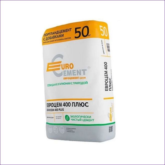 Cementas Eurocement M400 D20 CEM II A-SH 32,5