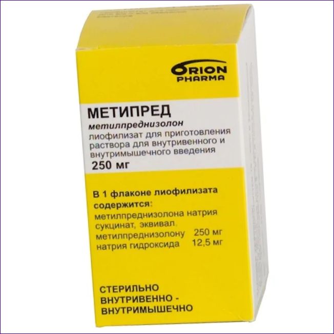 Metilprednizolonas (Metipred, Ivepred, Solu-medrol)