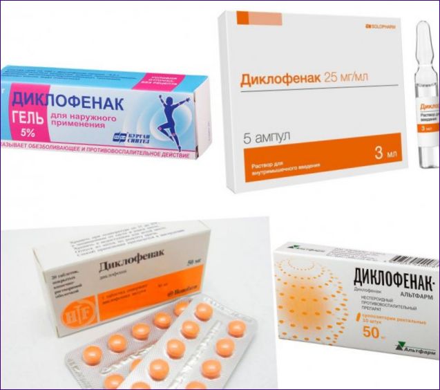 Diklofenakas (Diclac, Voltaren, Diclogenes)