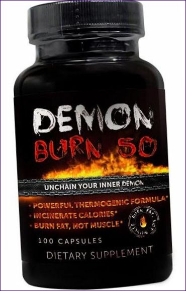 Demon Burn 50 Hard Rock papildai