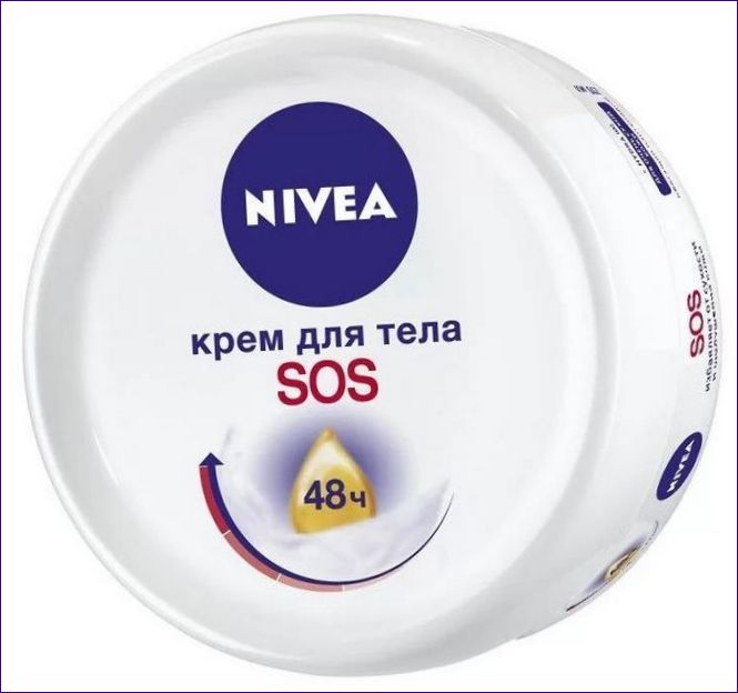 NIVEA SOS kūno losjonas.webp